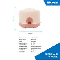Gambar [COD] Magic Com Miyako MCM-586 BH dari Toko 58 Makassar undefined 2 Tokopedia