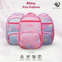 Gambar POLO GALLARDO Tas Ransel Korean Aesthetic Rainbow Waterproof 25L 15" Laptop Fashion untuk SD SMP SMA Cowok & Perempuan 5 Kompartemen Luas Top Load Bahan Rainbow Waterproof Dimensi 40x15x30 cm - Shinny Pink dari Polo Gallardo And Lilibeth undefined 1 Tokopedia