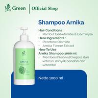 Gambar NR ARNIKA SHAMPOO - Perawatan Rambut Berketombe - 1000 ML dari NR Hair Care undefined 3 Tokopedia