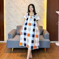 Gambar BUNDLING ISI 2 DASTER TERBARU FUJI KOTAK KARET WANITA RAYON PREMIUM Motif Cantik Simple Dress Nyaman Batik Lembut dari BATIK NIKI SAE undefined 5 Tokopedia