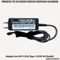 Gambar Adaptor Adapter Charger Casan Lenovo Type C 65W 65Watt ori garansi 6 bulan dari King Tech Computer undefined 4 Tokopedia