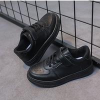 Gambar HNK Sepatu Sneaker Anak Sekolah Polos Hitam Putih Cewek Cowok | CASUAL SNEAKER - black, 26 dari Hanako Baby Shop undefined 5 Tokopedia