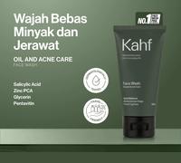 Gambar Kahf Men Face Wash 50 ML Sabun Cuci Muka Pria Energizing & Brightening Untuk Kulit Berjerawat Berminyak Kering Dan Kusam - Energizing 50ml dari kahfdaily undefined 2 Tokopedia