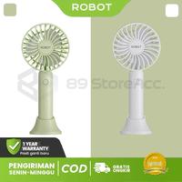 Gambar ROBOT Kipas Angin Mini Fan USB Portable RT-BF19 1200mAh 3 Level Kecepatan Angin Putih Hijau Original Garansi Resmi 1 Tahun COD Gratis Ongkir - Putih dari 89 Store ACC undefined 1 Tokopedia