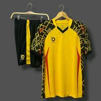 Gambar jersey sepakbola setelan costum futsal jersey dewasa pakean olahraga badminton takrau meyerap keringat costum olahraga Sport - putih abu, M dari TAILOR SHOOP undefined 4 Tokopedia