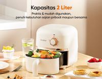 Gambar GAABOR AF20M-YE01A AIR FRYER KECIL 2L 600W LOW WATT PENGGORENGAN TANPA MINYAK//AF20MYE01A dari TOKO SATURNUS ELEKTRONIK undefined 4 Tokopedia