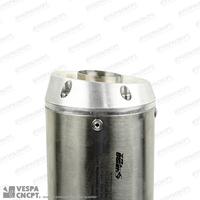 Gambar Knalpot Shijiro Exhaust Standar Racing City Runner Pro Stainless Silver Vespa Sprint Primavera Lx S - Inlet 38 dari Vespa Concept. undefined 4 Tokopedia