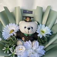 Gambar [COD] Buket boneka profesi TNI AD - Baret, Hijau sage dari Berkah AN Bouquet undefined 2 Tokopedia
