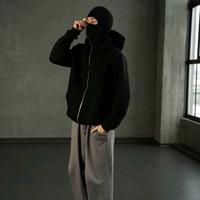 Gambar Childhood Hoodie Balaclava Zipper Reflektif Frenemy Jaket Boxy Hitam Pria Wanita Sweater Distro Keren Lembut Nyaman Panjang Harajuku - Hitam, M dari ATARAXIA.ID undefined 1 Tokopedia