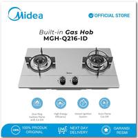 Gambar Midea Kompor Tanam 2 Tungku MGH-Q216-ID Built In Gas Hob Kompor Gas Tanam Stainless Steel kompor dari sumber teknik abadi17 undefined 1 Tokopedia