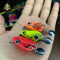 Gambar Soft frog 4cm 5gr umpan tiruan mancing casting ikan gabus toman killer terlaris termurah dari DSP Lure fishing undefined 1 Tokopedia