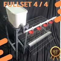 Gambar Fullset Kandang Ayam Petelur 4/4 dan 2/4 Galvanis untuk Keperluan Anda - 4 / 4, Kandang Ayam Petelur dari Givro Industrial Construction undefined 3 Tokopedia