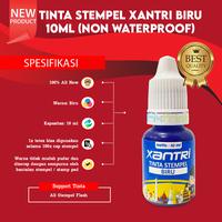 Gambar Tinta Stempel Xantri Hitam, Biru, Hijau, Merah Muda, Merah, Oranye, Ungu 10ml (Non Waterproof), Refill Stamp 10ml - Hitam dari FixPrint Plus undefined 2 Tokopedia