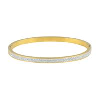Gambar Panlandwoo - Gelang Bangle Titanium Wanita Sandra - Gelang Cewek Aesthetic Bracelets Korean Style Simple Fashion Elegan Mewah - Tanpa Ukir, Gold dari Panlandwoo undefined 1 Tokopedia