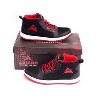 Gambar Sepatu Anak Boot Laki Laki Perempuan Sekolah Velcro Perekat tali Size 32-40 Kaki Fashion - HITAM PUTIH, 32 dari Adiero store undefined 5 Tokopedia