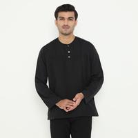 Gambar SHOHIB KURTA FASHION MUSLIM OMAN LENGAN PANJANG PUTIH Baju Koko - ABU MUDA, S dari BAJU KOKO MURAH TOKO undefined 1 Tokopedia