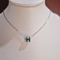 Gambar Kalung Wanita hera  titanium - kalung h merah, gold dari FairyAccesories undefined 5 Tokopedia