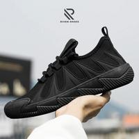 Gambar RIVEN Shoes For Man -T90- Sepatu Pria Running Import High Quality Fashion Casual Karet Merah Olahraga Sneakers Sport Kasual - RIVEN  HIJAU, 41 dari RIVEN SHOES undefined 3 Tokopedia