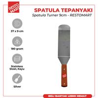 Gambar Sutil / Spatula Wok / Turner 9 cm RESTOMART Stainless Steel (2716044) (F10) - 3pcs dari Restomart Kitchen Solution undefined 1 Tokopedia