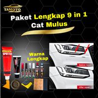 Gambar Dempul + Kompon Cat oles Spidol baret penghilang lecet goresan baret dalam body mobil dan motor anti baret permanen warna lengkap bonus amplas - Black dari TamotoOfficial undefined 1 Tokopedia