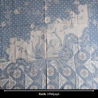 Gambar Kain Batik Dobi Print Pola Kemeja Warna Dasar Biru Indigo Pjg 2,4 m Lbr 1,1 m - BIRU 1 dari Batik' 3 Priyayi undefined 3 Tokopedia