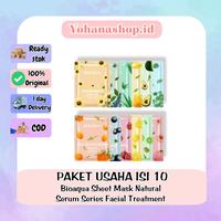 Gambar PAKET ISI 10 Bioaqua Shet Mask Natural Masker Wajah dari yohanashop.id_NEW undefined 1 Tokopedia