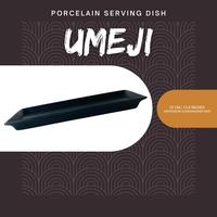 Gambar UMEJI Rectangle Plate I Piring Kotak Keramik I Piring Makan Porselen - hitam doff dari SoebiAntiq undefined 1 Tokopedia