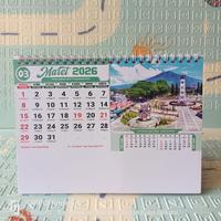 Gambar kalender meja standar 2026 7 Lembar - Alam Indo AO dari Lentera shop29 undefined 2 Tokopedia