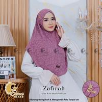 Gambar Bergo Instan Zafirah Malay Bahan Jersey Knit Motif Premium By Elma Hijab Mesin Dicuci Wine Muslim Kerudung - DENIM dari EH.GROSIR undefined 3 Tokopedia