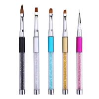 Gambar Kuas Kuku Nail Art Liner Brush Gambar Premium - BLACK dari Beautybynov undefined 2 Tokopedia