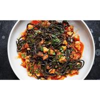 Gambar INSTAN DRIED ITALIAN BLACK SQUID INK PASTA SPAGHETTI PASTA MIE MI HITAM 250GR LARIS dari KAOS FULLPRINT' undefined 1 Tokopedia