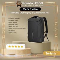 Gambar MARK RYDEN MR9031 2 Layer Laptop Bag Tas Ransel Pria USB 15.6 Inch dari Jackman ID_NEW undefined 1 Tokopedia
