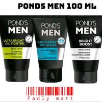 Gambar ponds men sabun muka oil clear ,bright boost&oil fighter 100 g - Whiteboots dari FADLY MART_NEW undefined 1 Tokopedia