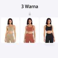 Gambar Sport Bra High Impact Model Push Up Bra Sport Wanita Kancing Depan Bra Resleting Depan Adjustable Sport Bras Chest Binder - Hitam, M dari Areuz Official undefined 3 Tokopedia