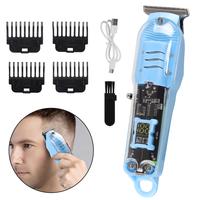 Gambar Alat Cukur Rambut Kumis Jenggot Brewok Hair Clipper Transparan LCD Mesin Cukur LT - 808 Biru Hitam Hijau Kuning dari Maidiana Store undefined 1 Tokopedia
