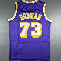 Gambar BORDIR Baju Jersey Basket Retro Dennis Rodman Lakers Ungu - S dari Zero77 shop undefined 5 Tokopedia