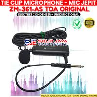 Gambar MICROPHONE MIC TOA JEPIT ZM-361-AS MIK JEPIT KLIP CLIP KANCING CAPIT IMAM MC MIKROPON CONDENSOR ZM 361 AS ZM361AS KONDENSOR MIK ZM-361 AS ZM361-AS VOKAL VOCAL ASLI ORI ORIGINAL TOA dari SOLID JAYA ELEKTRONIK undefined 2 Tokopedia