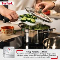 Gambar Tefal Cook Eat Stewpot + lid 20cm Panci Stainless Anti Lengket Steel Peralatan Dapur Kitchenware dari ElectronicWarehouse undefined 4 Tokopedia