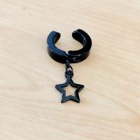 Gambar Anting Bintang Aeronshiki Titanium Model Jepit Pria dan Wanita - Earrings anting  jepit anting clip - Bintang kejora, Hitam dari LABLAZE AKSESORIS undefined 3 Tokopedia