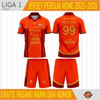 Gambar Baju Jersey PERSIJA Terbaru 2025/2026 Gratis Pasang Nama & Nomor Punggung - ATASAN ANAK HOME, S dari QR SPORT ID undefined 1 Tokopedia