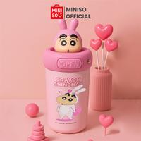 Gambar MINISO x Shinchan Crayon Shinchan Collection Flip-Top Insulated Bottle 600mL Botol Minum Karakter - Pink dari minisoshopid undefined 1 Tokopedia