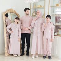 Gambar Khalisa Dress Gamis Sarimbit Keluarga D-391 T By Nesty Collection - Gamis Ibu S, Cream dari Nesty Indonesia undefined 3 Tokopedia