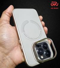 Gambar ARC REACH SOFTCASE SLIM FIT MAGSAFE  KAMERA RING STANDER LEATHER PREMIUM IPHONE 12/13/14/15/PLUS/PRO/MAX Casing Cover - Beige, IPHONE 12/12PRO dari ARC REACH undefined 4 Tokopedia