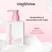 Gambar G2G Paket Bundling G2G Glad2Glow 2in1 Cleanser & Moisturizer Brightening Mencerahkan Moisturizer All Skin Type - FW AMINO + MOIST POME dari hallocantik undefined 2 Tokopedia