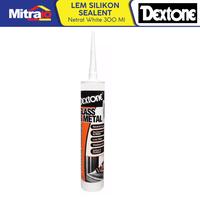 Gambar Dextone Lem Silicone Sealent Tabung Netral White 300 Ml dari Mitra10 undefined 2 Tokopedia