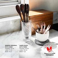 Gambar Utensil / Peralatan Makan Kayu Sono Asli - Sendok Minuman dari Rajawali Kraftindo undefined 3 Tokopedia