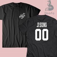 Gambar Hoofo Apparel Baju Kaos Tshirt STRAY KIDS Hyunjin Bangchan Felix Woojin Lee Know Ji-Sung Jeong-IN Seung Min Chang Bin wanita pria Biru Combed Putih Keren Nyaman Hitam Katun - SEUNGMIN(00), M dari Hoofo Apparel undefined 4 Tokopedia