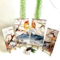 Gambar HIASAN DINDING 4 IN 1 SET BUNGA 3D TEMA JEPANG MINIMALIS WALDECOR  NUANSA ABSTRAK REALISTIK POSTER TEMPEL KAMAR COWOK estetik GEN Z JUMBO - SET34 dari After Eat Decoration undefined 5 Tokopedia
