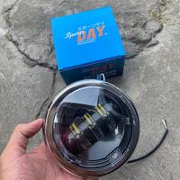 Gambar Lampu Day Biled C70 3 Led Senja Biru Jarak Jauh Dekat Set Ring Lampu Crome Sportday Motorcycle dari Imsmotorshop_NEW undefined 3 Tokopedia