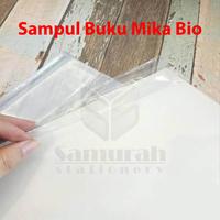 Gambar Sampul Plastik Mika BIO Ukuran Quarto isi 10 Lembar / Sampul Buku Tulis Kuarto / Kwarto Sidu 38 58 A5 Kecil 10 pcs dari Samurah Stationery STORE undefined 4 Tokopedia